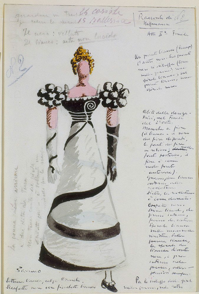 Costumes & Sketches Scala Archives