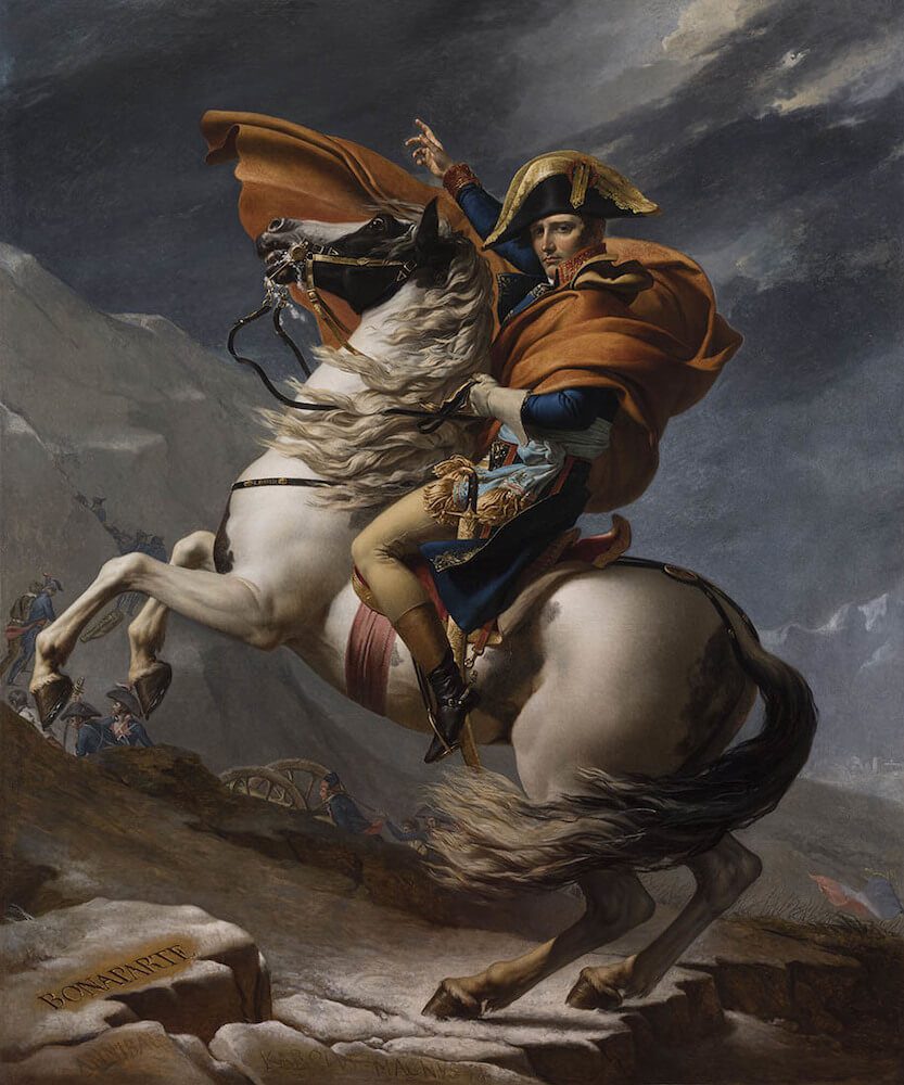 Napoleone Buonaparte - Jacques Louis David - RM01127